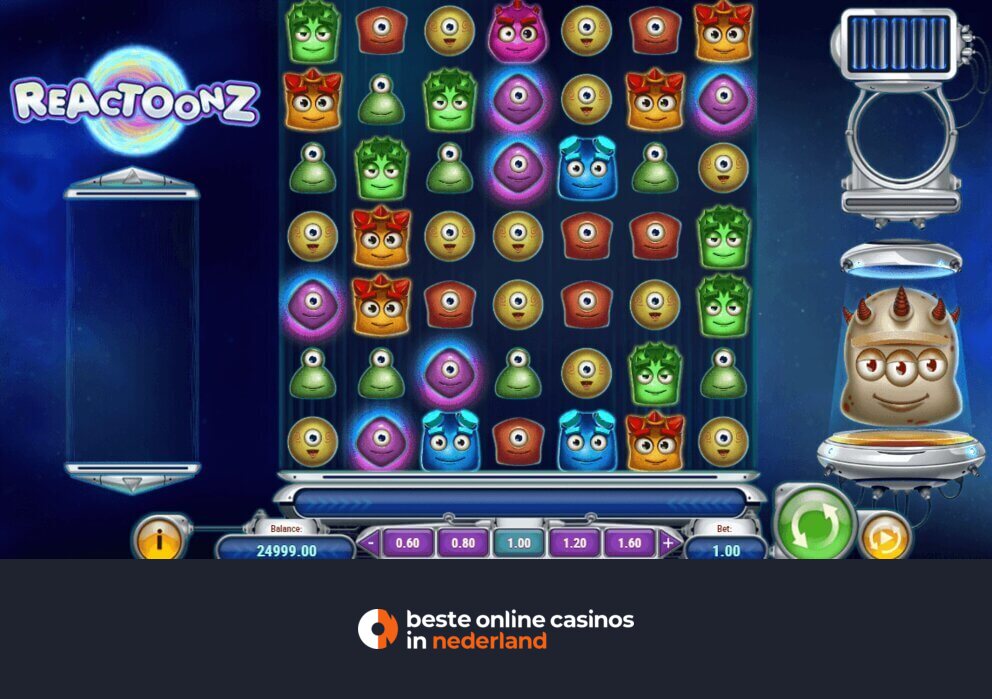 Reactoonz Gokkast Gratis Spelen