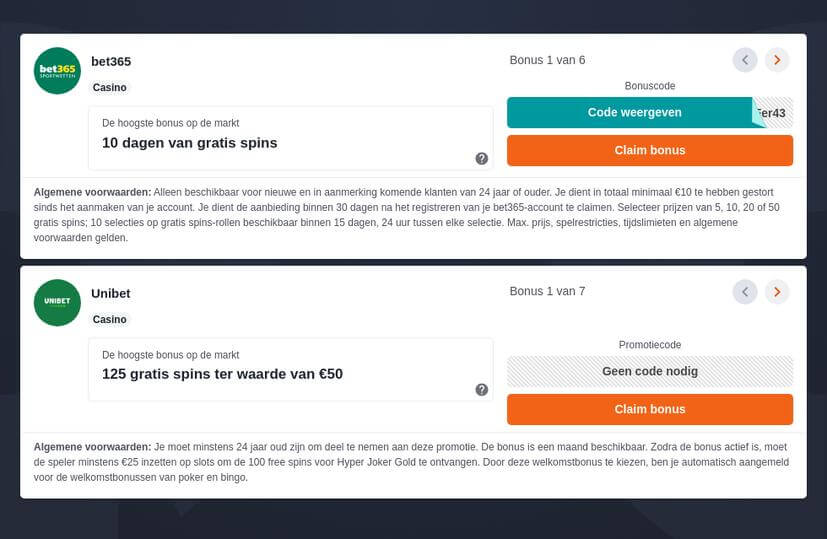 Zo betaal je bij online casino’s