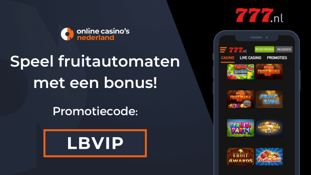 fruitautomaten spelen bij een nederlandse online casino