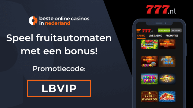 fruitautomaten spelen bij een nederlandse online casino