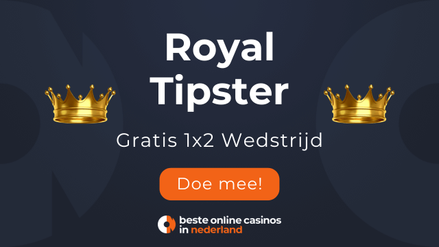 gratis meedoen aan de royal tipster 1x2 competitie