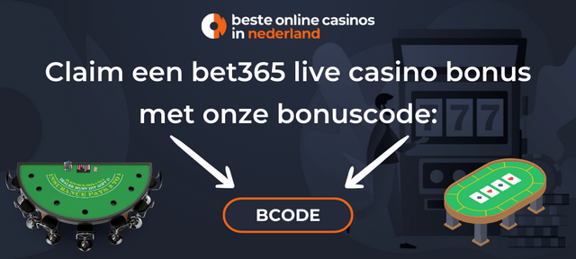 bet365 live casino spelen met een bonus