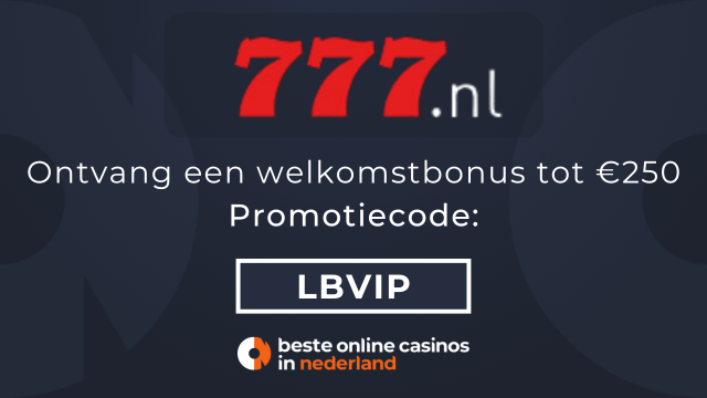 welkomstbonus casino777 nederland