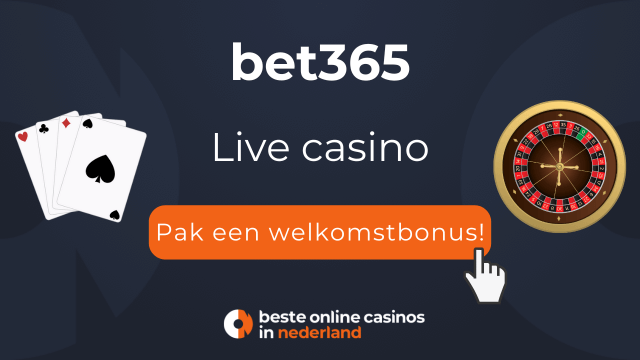 live casino bij bet365 spelen