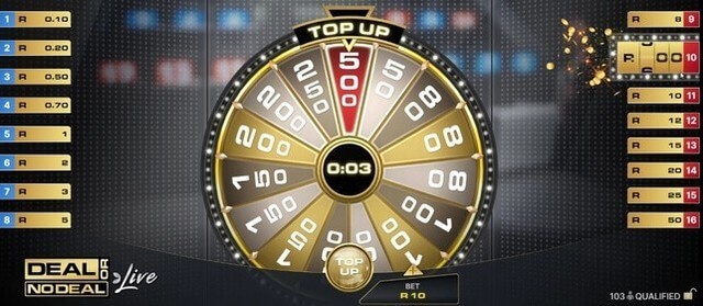 rop up ronde deal or no deal live