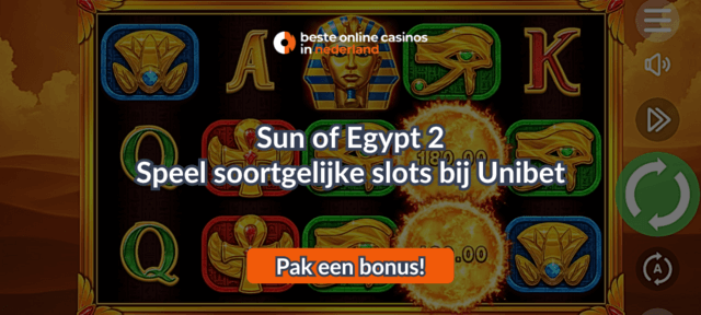 soortgelijke sun of egypt 2 speelautomaten met een bonus spelen