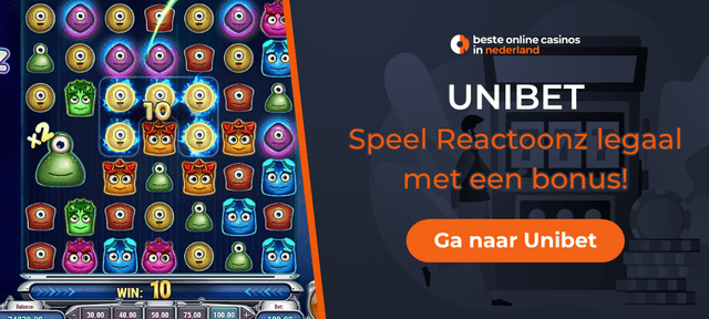 online casinos nederland met reactoonz